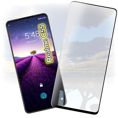2x Für Realme C55 Panzerfolie Displayschutz 9H Hart Glas Schutzglas Schutz Folie