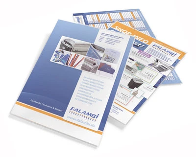 FALAMBI / BESTPREISARTIKEL 100 Laminierfolien DIN A4 matt, Laminiertaschen 2x 75/80 mic. MATT / MATT