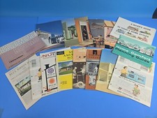 Vintage Mid Century Modern Architecture Brochure & Pamphlets.