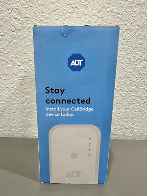 ADT CellBridge CB34U-D-ADT01A Wall Plug 3G to 4G Alarm System Upgrade Unit NOB!