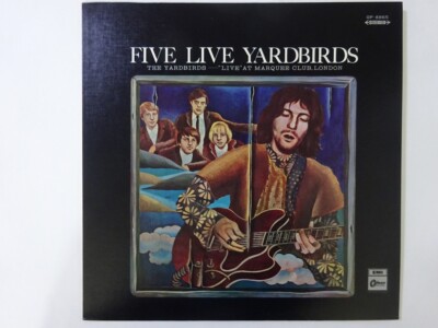 The Yardbirds Five Live Yardbirds Odeon OP-8865 Japan VINYL LP | eBay