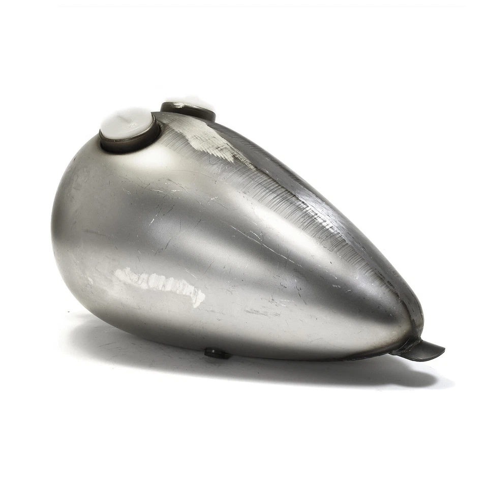 Chopper Peanut Tank Ride Easy 2,2 Gal Double Gas Cap für Harley & Bobber - Bild 4 von 4