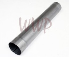 Universal 5 Inletoutlet 30 Length Exhaust Resonator Muffler Pipe Female Ends