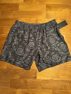 VERSACE REVERSIBLE BAROCCO - BADESHORTS - SCHWARZ Gr. IT 6 (XXL)