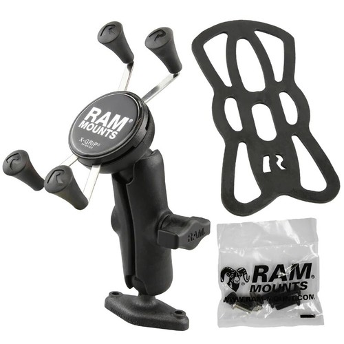 Support téléphone composite RAM X-Grip avec base perforée diamantée RAP-B-102-UN7U - Photo 2 sur 3
