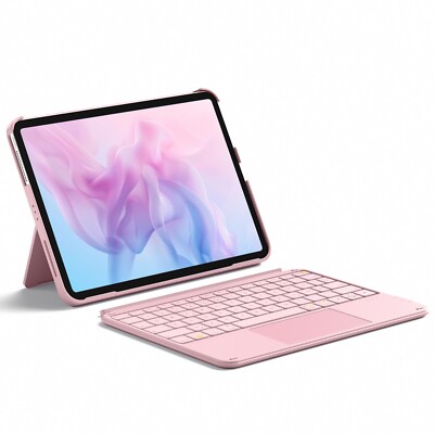 Inateck Hülle mit Tastatur für iPad 11 (A16)/10 Gen, iPad 11'' Air/Pro, Touchpad