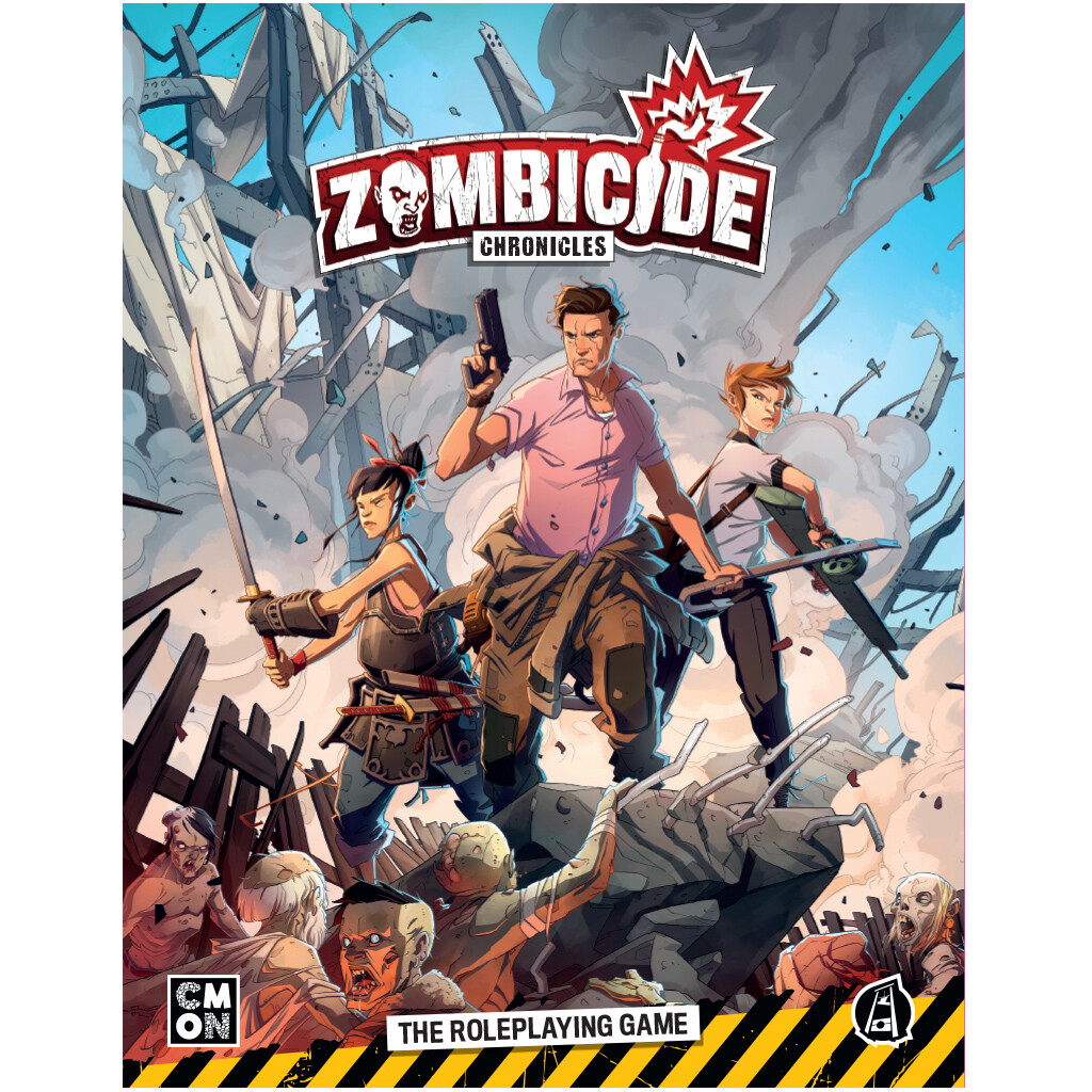 Zombicide Chronicles RPG Основная книга правил в твердом переплете CMON NEW