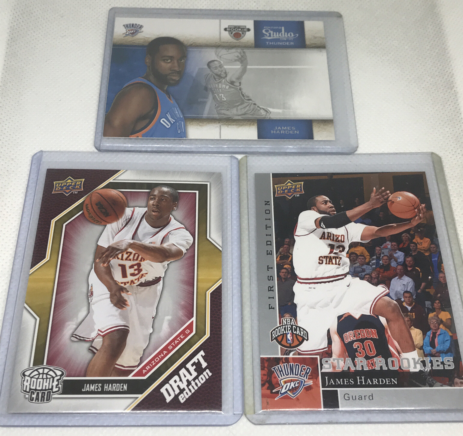 James Harden Rookie Lot (3 Cards Total) 76ers eBay
