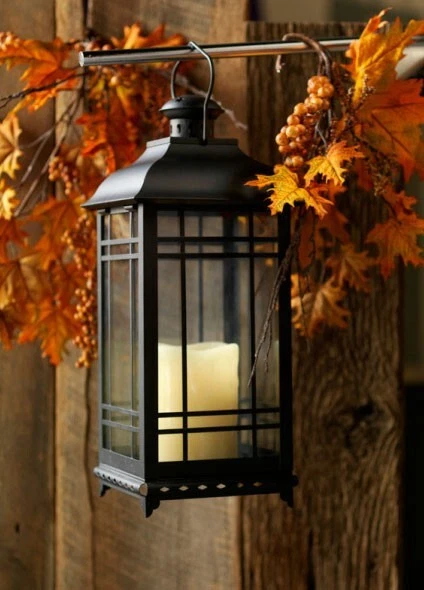 Набор из 3 полированных маслом бронзовых фонарей для свечей - 14 - 17 - 20 дюймов - Изображение 2 из 3