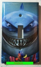 Finding Nemo, Dory & Shark Light Switch Power Outlet Cover Plate Home decor