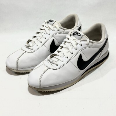 Size 13 - Vintage Nike Cortez Basic Leather White