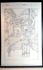 Warlands Issue #5 Page 21  Original Comic Book Art - SPLASH PAGE! Dreamwave