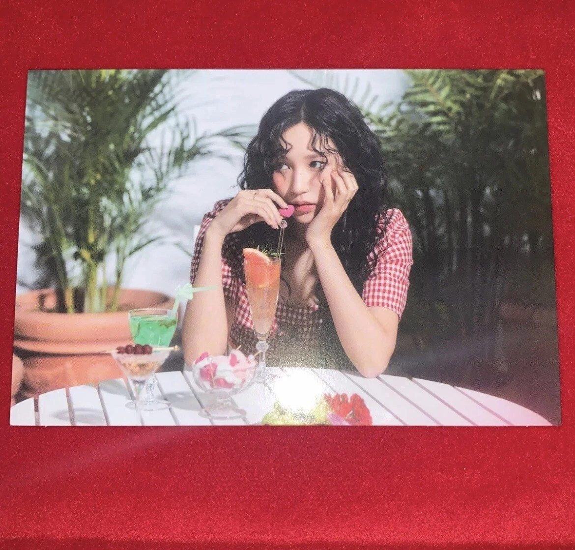TWICE Taste of Love Alcohol-Free Official Album Tasting Card