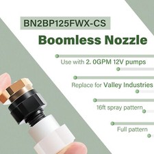TeeJet 5880-3/4-2TOC20 , BoomJet Boomless Spray Nozzle , Extra-Wide Flat Spray