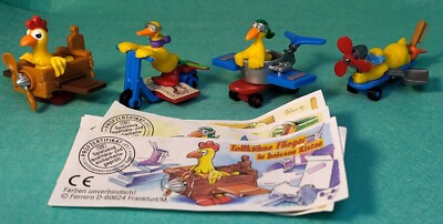 KINDER SURPRISE Daring planes in hot boxes  2001 Ferrero #1336