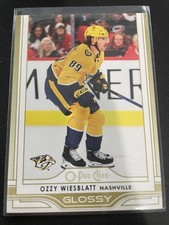 Upper Deck 2025-26 O-Pee-Chee Glossy OG-38 Ozzy Wiesblatt Gold Predators