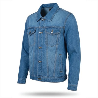 Jeansjacke Trucker-Stil klassische Vintage-Arbeitskleidung levis style Unisex-J