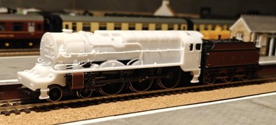 OO Gauge - LMS 6399 ''Fury'' 3D-gedruckte Karosserie für Bachmann Royal Scot Chassis