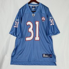 Vintage 90s On field Titans 50th Anniversary Finnegan Jersey size Large