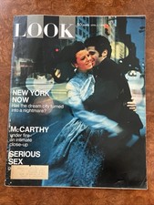 1969 April LOOK Magazine New York Now, Mc Carthy & Serious sex Vintage Ads MCM
