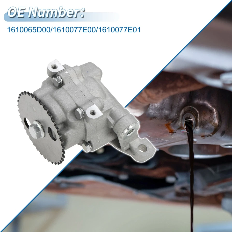 No.1610065D00/1610077E00 Pompe À Huile Moteur Pour CHEVROLET TRACKER 1999-2003 - Photo 4/4