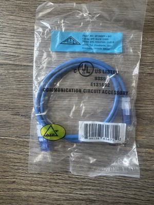 Ethernet 3 Ft Cat 5e Blue Patch Cord