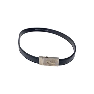 Ceinture Gucci/cuir/noir/plat/femme/037 2194 1230 5 75 30