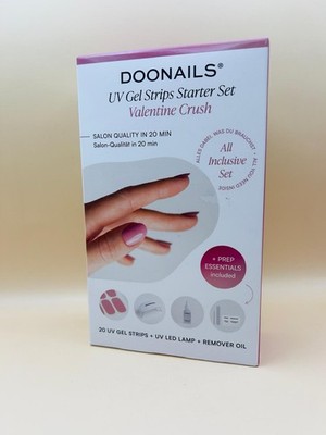 DOONAILS  UV Gel Strips Starter Set Valentine Crush *NEU*