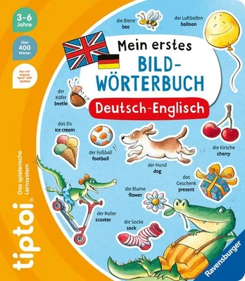 MARKENLOS tiptoi® - Mein erstes Bild-Wörterbuch Deutsch-Englisch