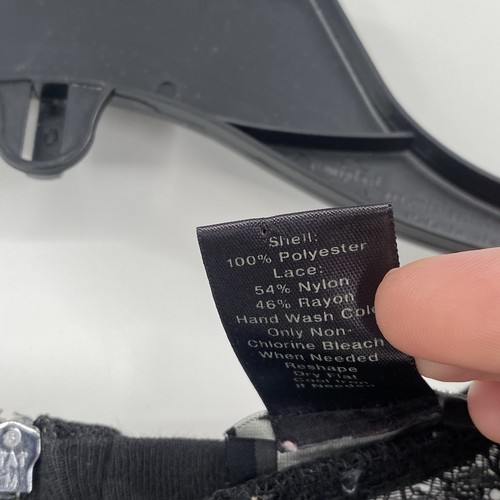 Ann Taylor Größe Large schwarz Spitze Akzent Langarm Strick Shirt - Bild 8 von 9