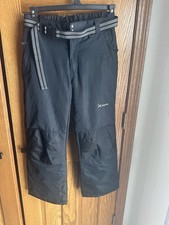 Arctix Kids Snow Pants Reinforced Knees and Seat Black Size Large 14/16 Sz L