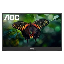 AOC Portable Monitor 15.6" FHD IPS 1920x1080 60Hz 5Ms with Carry Case for Travel