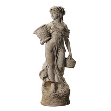 Statua da Giardino Antica in Graniglia Popolana Italia '900