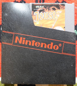 Joust - Nintendo Entertainment System Nes - Game Cartridge and case