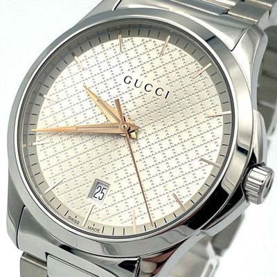 Gucci G-Timeless Uhr Datum Swiss Made aus Japan