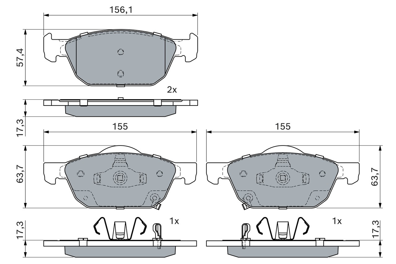 ✅Fits BOSCH 0 986 494 785 Brake Pad Set, disc brake ⭐UK Seller⭐ - Image 19