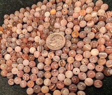 6mm Botswana Agate Round Beads Strand /- 60 Beads per Strand