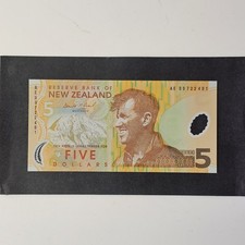 🇳🇿 New Zealand 1999 5 Dollars Brash P-185a Banknote Prefix AE UNC (Lot #1956)