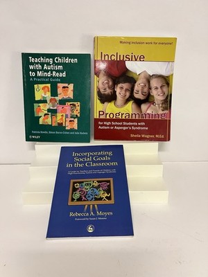 Autism Inclusion Education Book Lot Social Skills Programming Special Ed