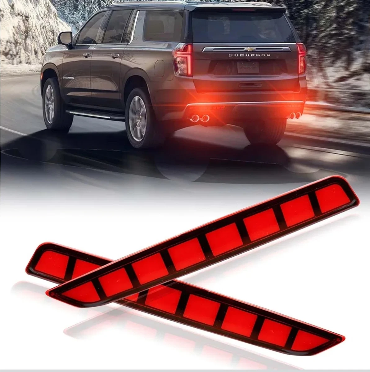 Luz Trasera Izquierda Con Bombillas Para Chevrolet Tahoe Suburban 1500 2007-2014