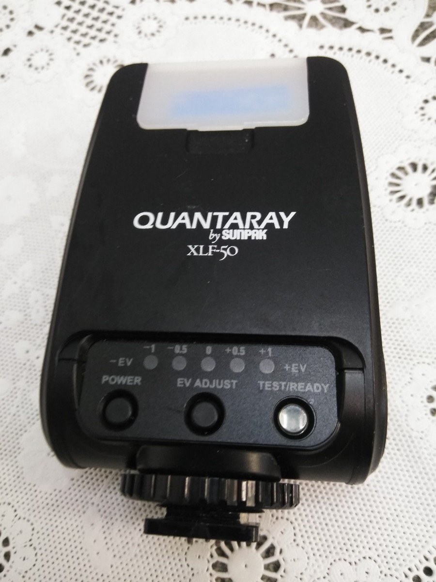 Sunpak Quantaray XLF-50 Shoe Mount Flash for Nikon for sale online