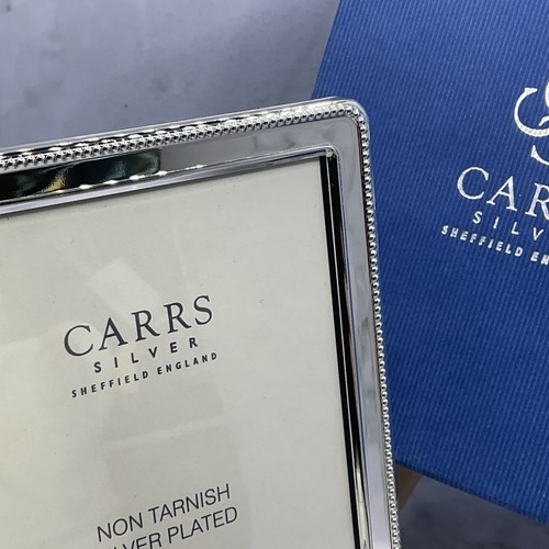 Carrs Brand New Superb Embossed Design Photo Frame 6” X4.5” Photo 5 x3.25” EPNS - Picture 17 of 24