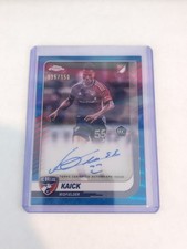 2025 Topps MLS Chrome Kaick Blue Wave Auto /150 RC #CA-KK FC Dallas