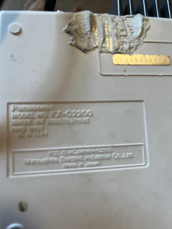 Panasonic Marine Band Radio - Image 3 of 3