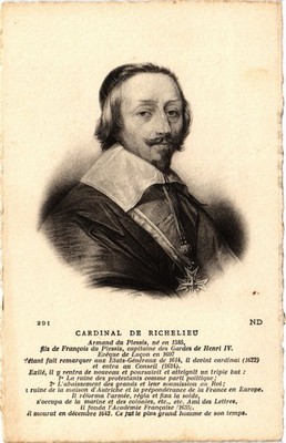 CPA POLITICS CARDINAL DE RICHELIEU (303227)