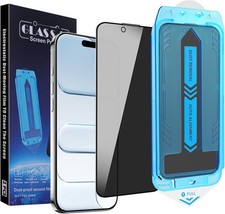2-Pack Privacy Screen Protector for iPhone Air 6.5-Inch, 9H Tempered Glass  Ant