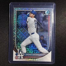 🔥AL 2025 BOWMAN CHROME MEGA BOX BASEBALL MOJO REFRACTOR SHOHEI OHTANI