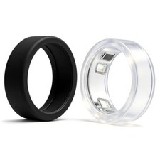 Silicone Case Compatible with Oura Ring 5, 2-Pack Smart Ring Protectors, Soft