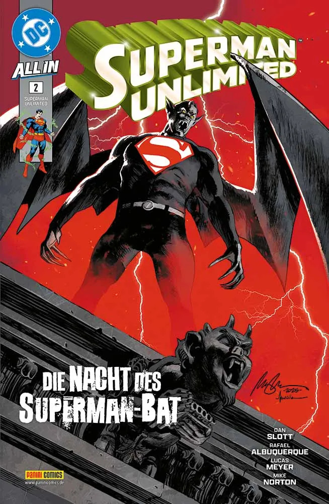 Superman Unlimited 2 Die Nacht des Superman-Bat SC DC Comic