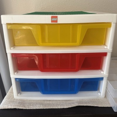 LEGO IRIS Drawer Storage w/ SORTING TRAYS Tower Organizer Bin Container 